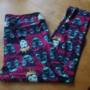 LulaRoe Disney Villians Rare Leggings